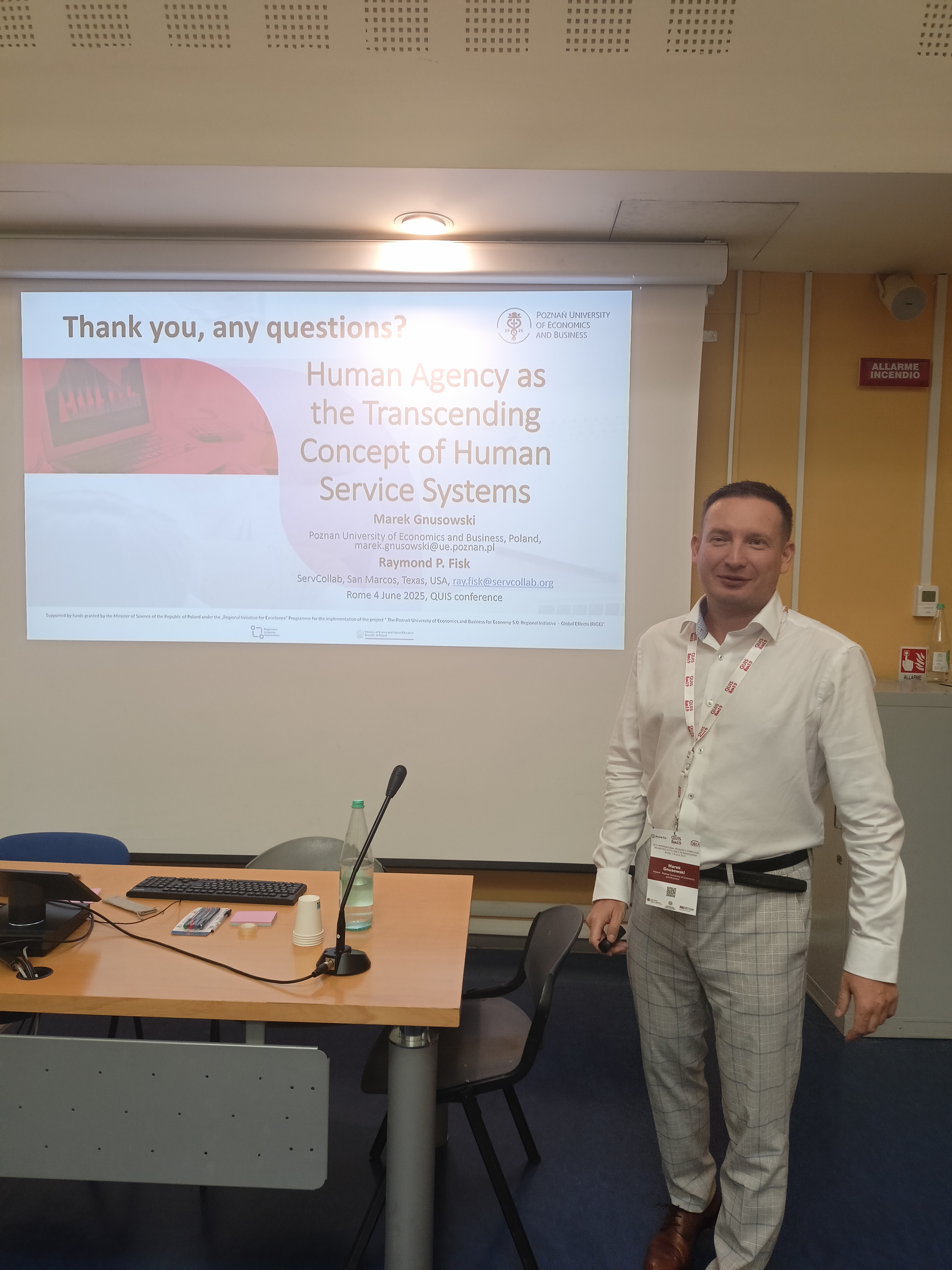 Zdjęcie 19th International Research Symposium on Service Excellence in Management "Service Research and Education: A Path to Digital and Sustainable Transformation" (QUIS19)