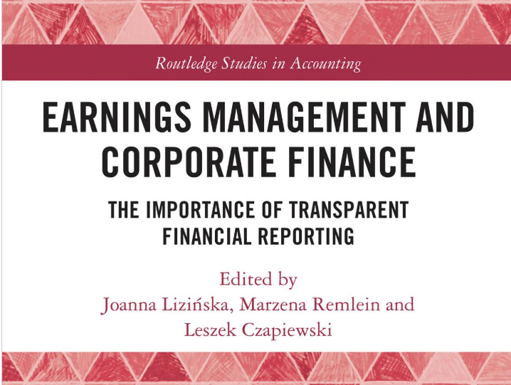 Zdjęcie Rozdział: Dissecting earnings management strategies: why, how and when? 